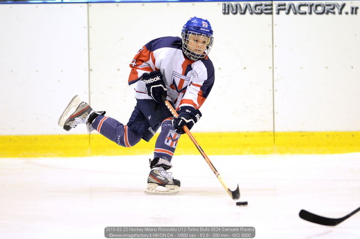 2015-02-22 Hockey Milano Rossoblu U12-Torino Bulls 0524 Samuele Ravera